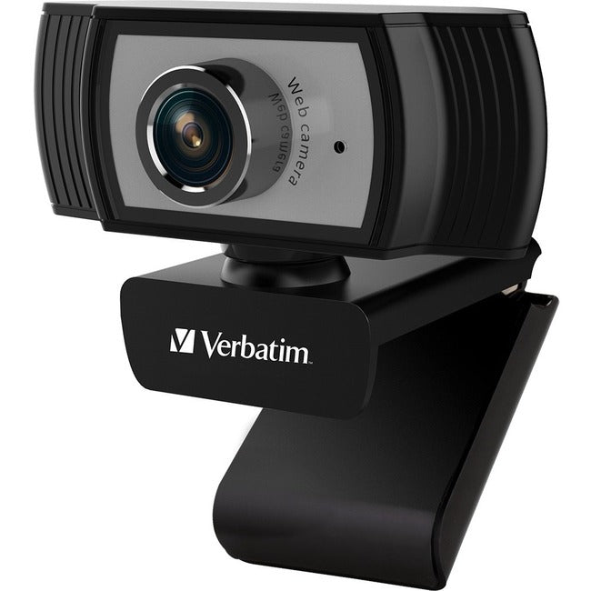 Verbatim Webcam - 2 Megapixel - 30 fps - Black, Silver - USB 2.0 Verbatim Webcam - 2 Megapixel - 30 fps - Black, Silver - USB 2.0